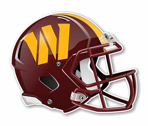 Washington Commanders Football Helmet  Precision Cut Decal