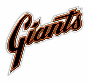 San Francisco Giants " Giants "    Precision Cut Decal