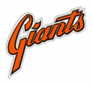 San Francisco Giants " Giants "    Precision Cut Decal 