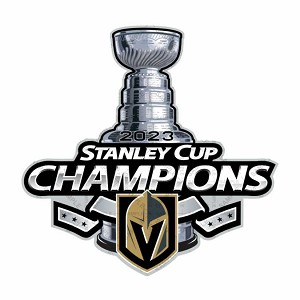 Las Vegas Golden Knights 2023 Champions  Precision Cut Decal