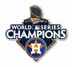 Houston Astros World Series Champions 2022 Precision Cut Decal
