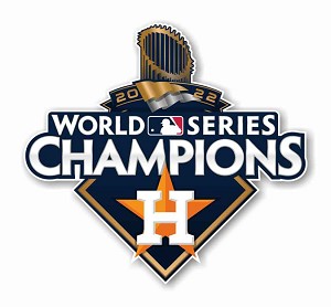 Houston Astros World Series Champions 2022 Precision Cut Decal
