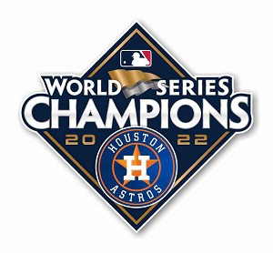 Houston Astros 2022 World Series Champions Precision Cut Decal