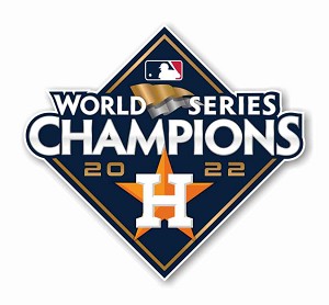 Houston Astros 2022 World Series Champions Precision Cut Decal