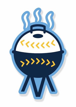 Milwaukee Brewers (Grill) Precision Cut Decal
