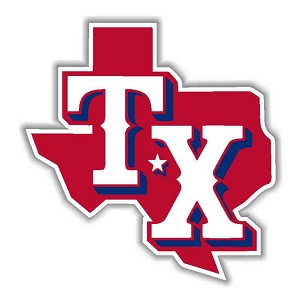 Texas Rangers    Precision Cut Decal