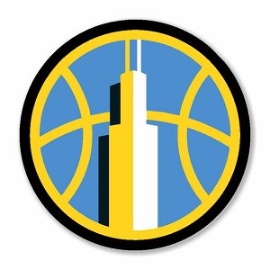 Chicago Sky  Round  Precision Cut Decal