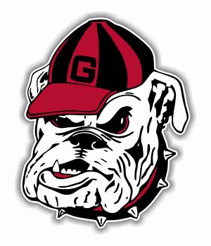Georgia Bulldogs Precision Cut Decal
