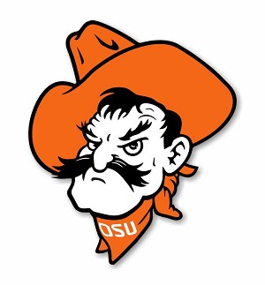 OSU Oklahoma State University Cowboys Pistol Pete Precision Cut Decal 