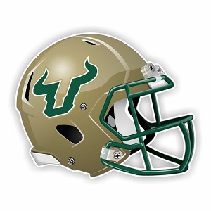 USF South Florida Bulls Football Helmet  Precision Cut Decal