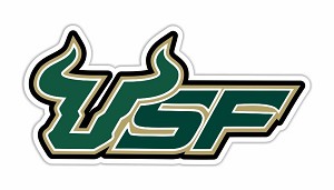 USF South Florida Bulls  Precision Cut Decal