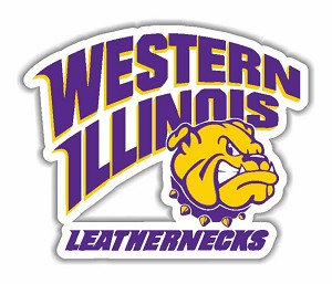 Western Illinois Leathernecks  WIU  Precision Cut Decal 