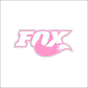 Fox Racing Tail Pink  Precision Cut Decal 
