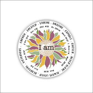 I am  Precision Cut Decal 
