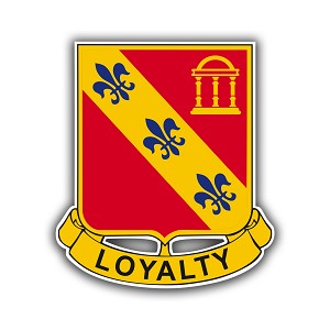 US Army 319th Field Artillery Regiment  Precision Cut Decal