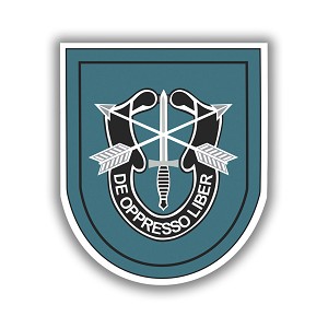 Special Forces Army Airborne Precision Cut Decal