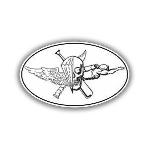 Force Recon Jack of All Trades  Precision Cut Decal