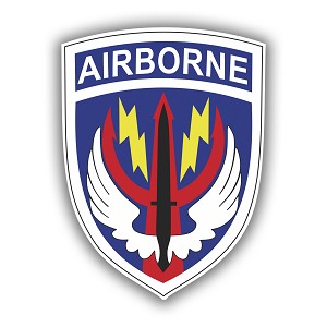 Airborne SOCCENT  Precision Cut Decal