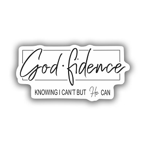 Inspiration God fidence  Precision Cut Decal
