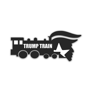 Trump Train  Precision Cut Decal 