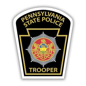 Pennsylvania State Police Trooper  Precision Cut Decal