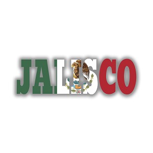 Jalisco Mexico  Precision Cut Decal 