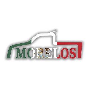 Morelos Mexico Truck  Precision Cut Decal 