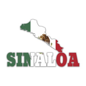 Sinaloa  Mexico Precision Cut Decal