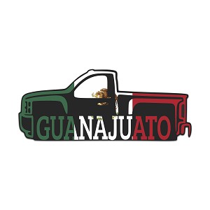 Guanajuato Mexico Truck Precision Cut Decal