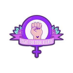 Fight for Your Rights Venus Sign Precision Cut Decal