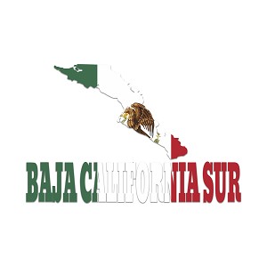 Baja California Sur  Mexico Precision Cut Decal