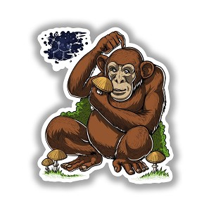 Stoned Ape Theory Precision Cut Decal