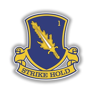 1st Battalion 504th Parachute 82nd Airborne Army Precision Cut Decal