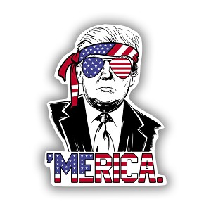 Trump America Precision Cut Decal