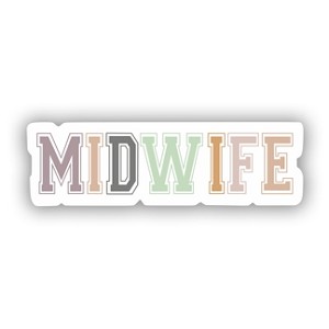 Midwife Precision Cut Decal