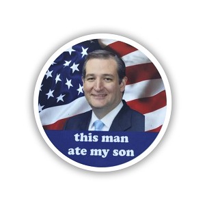 This Man Ate My Son Precision Cut Decal