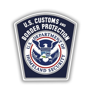 US Customs and Border Protection Precision Cut Decal