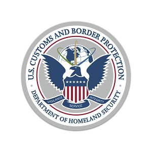 Customs and Border Protectionl  Precision Cut Decal