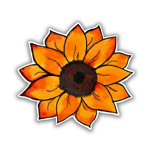 Sunflower  Precision Cut Decal
