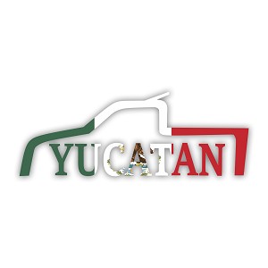Yucatan Mexico  Precision Cut Decal