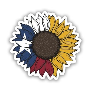 Sunflower  Precision Cut Decal