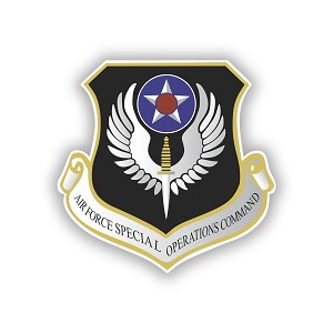 Air Force Special Operations Command   Precision Cut Decal