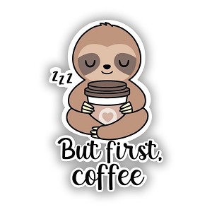 But First Coffee  Precision Cut Decal