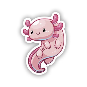 Axolotl ( Ajolote ) Precision Cut Decal