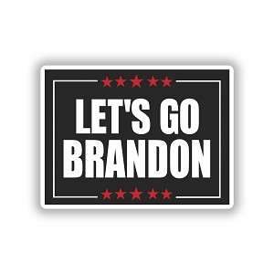 Let's Go Brandon  Precision Cut Decal