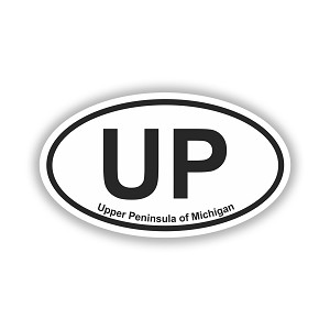 Michigan Upper Peninsula  Precision Cut Decal