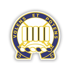 7th Infantry Regiment Volens et Potens  Precision Cut Decal 
