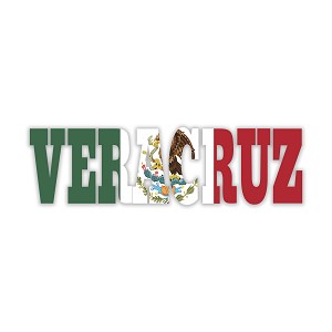 Veracruz Mexico  Precision Cut Decal