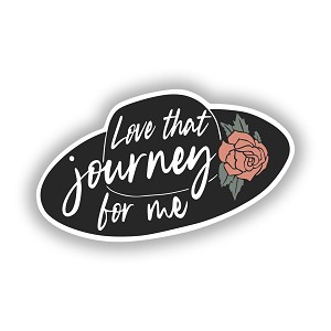 Love That Journey Journey Hat   Precision Cut Decal