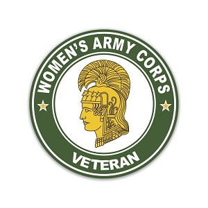 Women's Army Corp  Precision Cut Decal